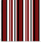 1543 Red blk stripe.