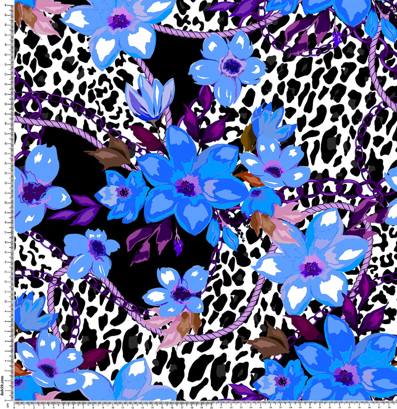 13 Flower leopard.