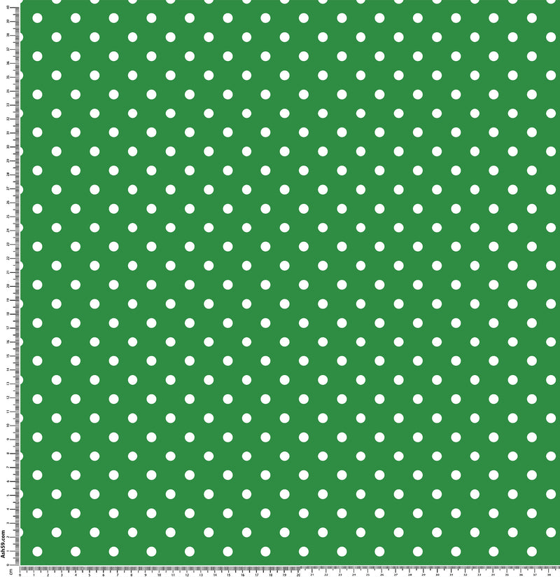 3395 dots green cerise.