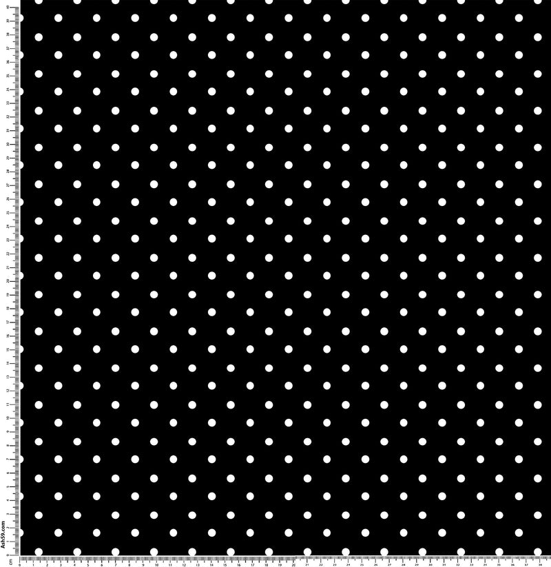 4945 white dots black base.