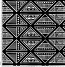 A63 Black and white Aztec.
