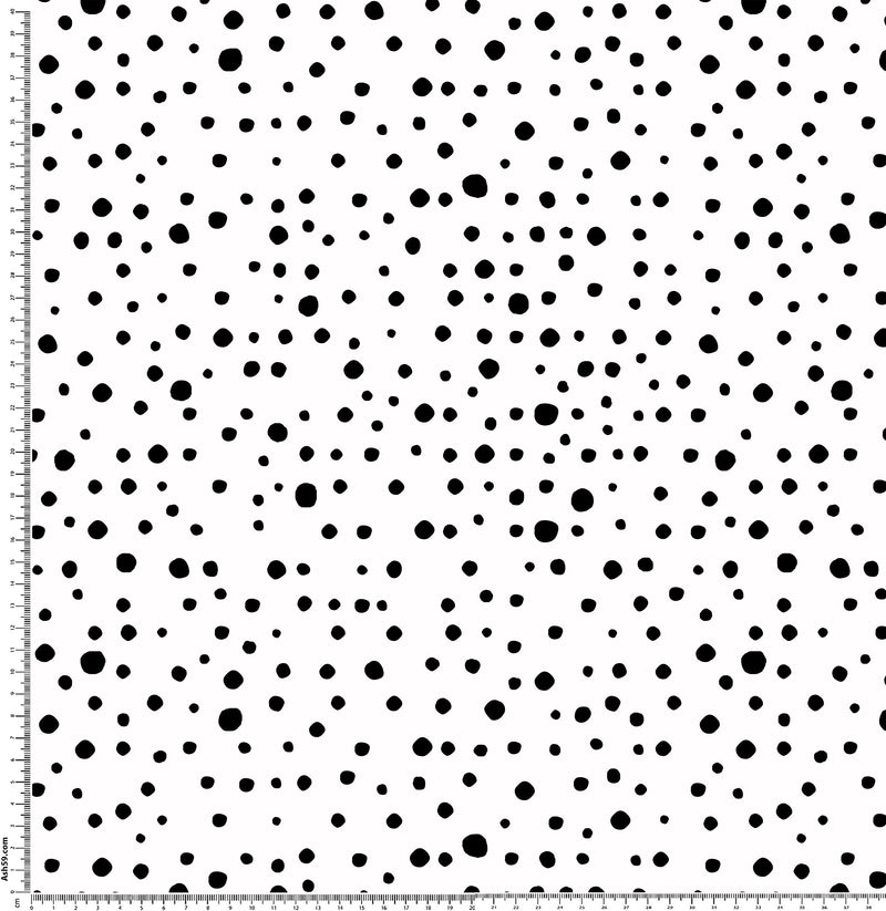 A65 Black dots on white.