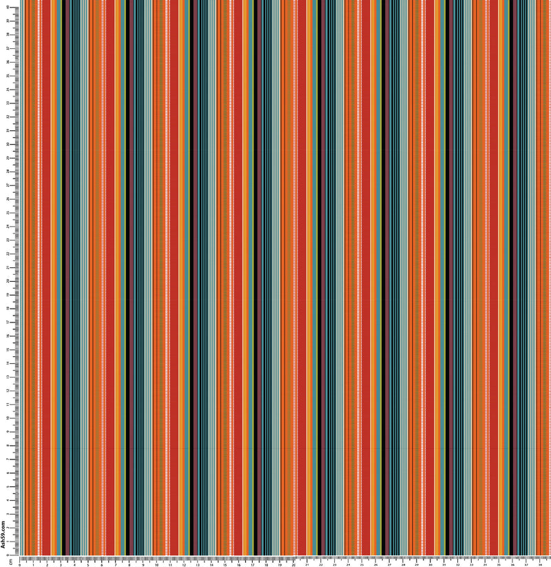 Colourful Textured Stripe.