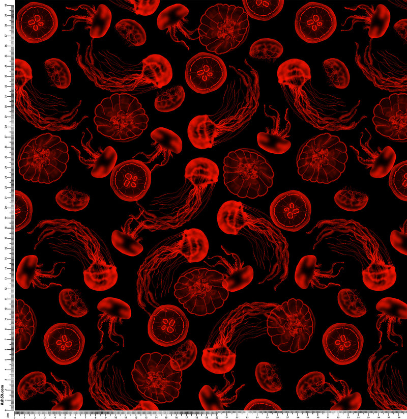 J015F Jellyfish Pattern Red.