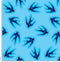 J054 Swallow Pattern blue.