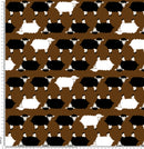 LV39 sheep dark brown pattern.