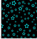Stars light blue pattern.