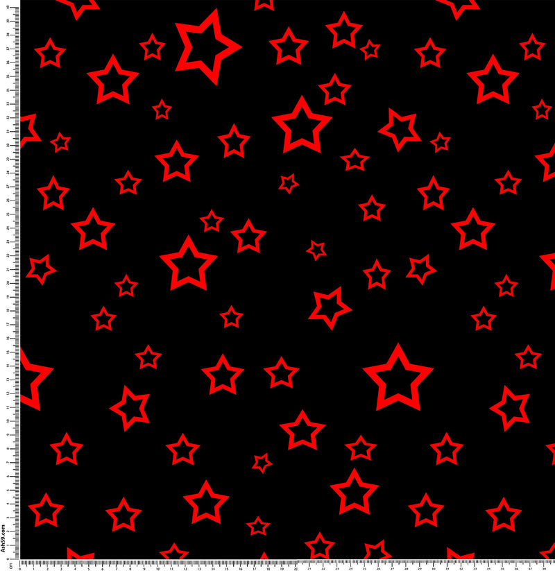 Stars red pattern.