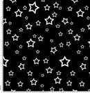 Stars white black pattern.