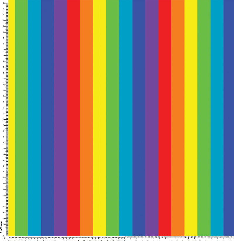 V2314 Rainbow stripes.