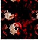 f38 Floral red white black.