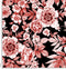 f60 red and white floral on black.